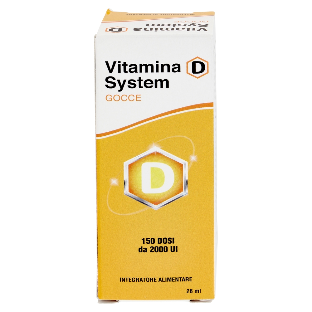 Vitamina D System Gocce, 26 ml